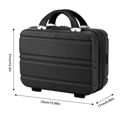 14 Inch Travel Suitcase Hand Luggage Organizer Makeup Case Small for Women Girls