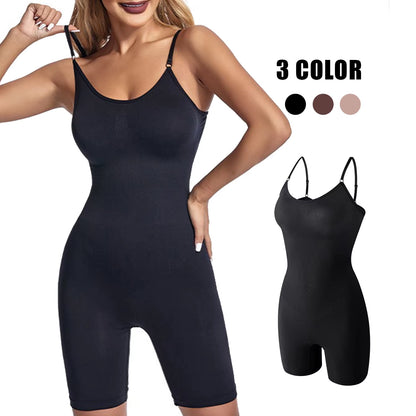 Women Bodysuit Sexy Shapewear Boxer Briefs Tummy Control Full Shaper Slimming Sheath Butt Lifter Thigh Slimmer Abdomen Corset